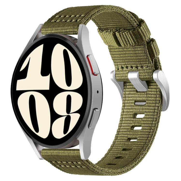 สายรัดนาฬิกาไนลอนสองชั้น xDfind สำหรับ Samsung Galaxy Watch Ultra / Ultra 2025, สำหรับ Samsung Galaxy Watch8 / 8 Classic, สำหรับ Samsung Galaxy Watch 7 / 6 / 5 / FE