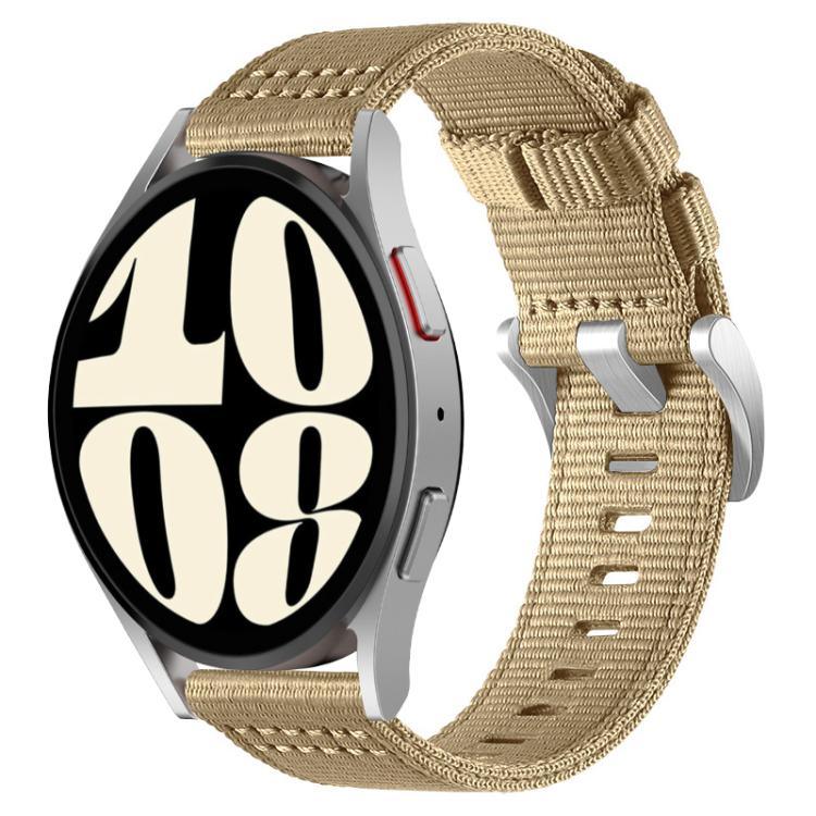 สายรัดนาฬิกาไนลอนสองชั้น xDfind สำหรับ Samsung Galaxy Watch Ultra / Ultra 2025, สำหรับ Samsung Galaxy Watch8 / 8 Classic, สำหรับ Samsung Galaxy Watch 7 / 6 / 5 / FE