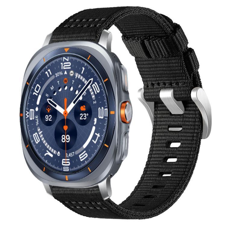 สายรัดนาฬิกาไนลอนสองชั้น xDfind สำหรับ Samsung Galaxy Watch Ultra / Ultra 2025, สำหรับ Samsung Galaxy Watch8 / 8 Classic, สำหรับ Samsung Galaxy Watch 7 / 6 / 5 / FE