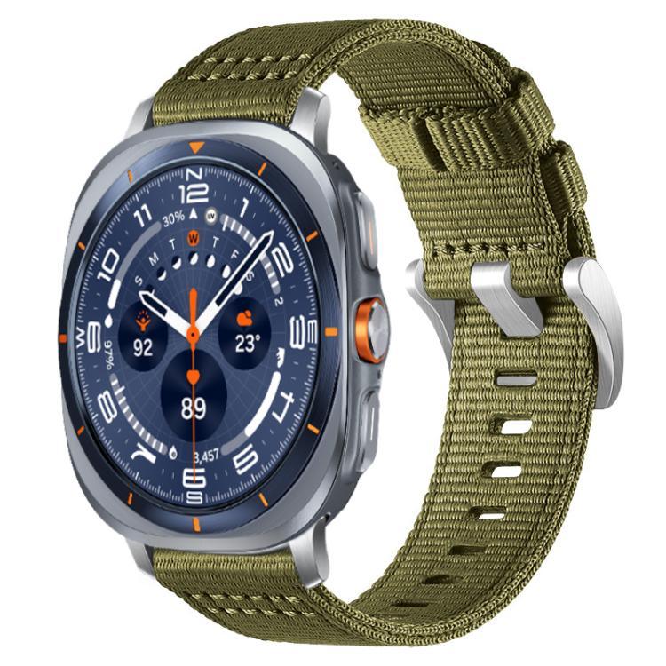 สายรัดนาฬิกาไนลอนสองชั้น xDfind สำหรับ Samsung Galaxy Watch Ultra / Ultra 2025, สำหรับ Samsung Galaxy Watch8 / 8 Classic, สำหรับ Samsung Galaxy Watch 7 / 6 / 5 / FE