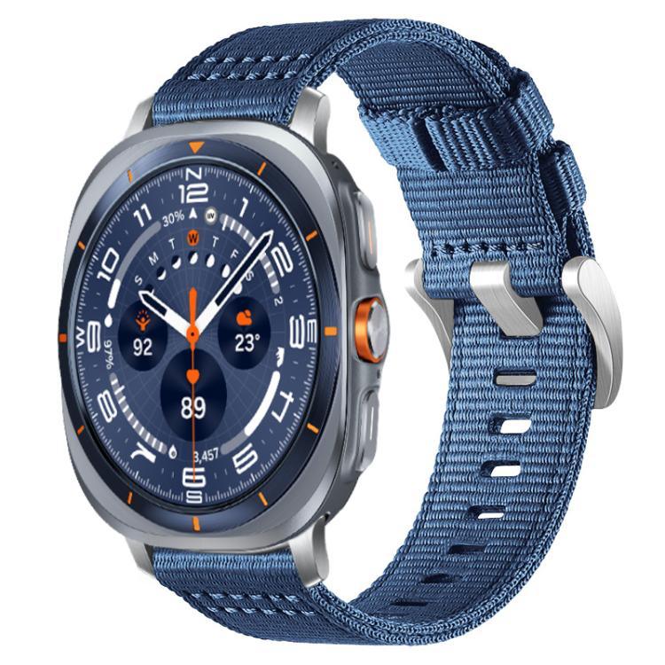 สายรัดนาฬิกาไนลอนสองชั้น xDfind สำหรับ Samsung Galaxy Watch Ultra / Ultra 2025, สำหรับ Samsung Galaxy Watch8 / 8 Classic, สำหรับ Samsung Galaxy Watch 7 / 6 / 5 / FE
