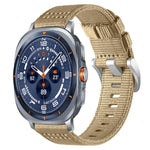 สายรัดนาฬิกาไนลอนสองชั้น xDfind สำหรับ Samsung Galaxy Watch Ultra / Ultra 2025, สำหรับ Samsung Galaxy Watch8 / 8 Classic, สำหรับ Samsung Galaxy Watch 7 / 6 / 5 / FE