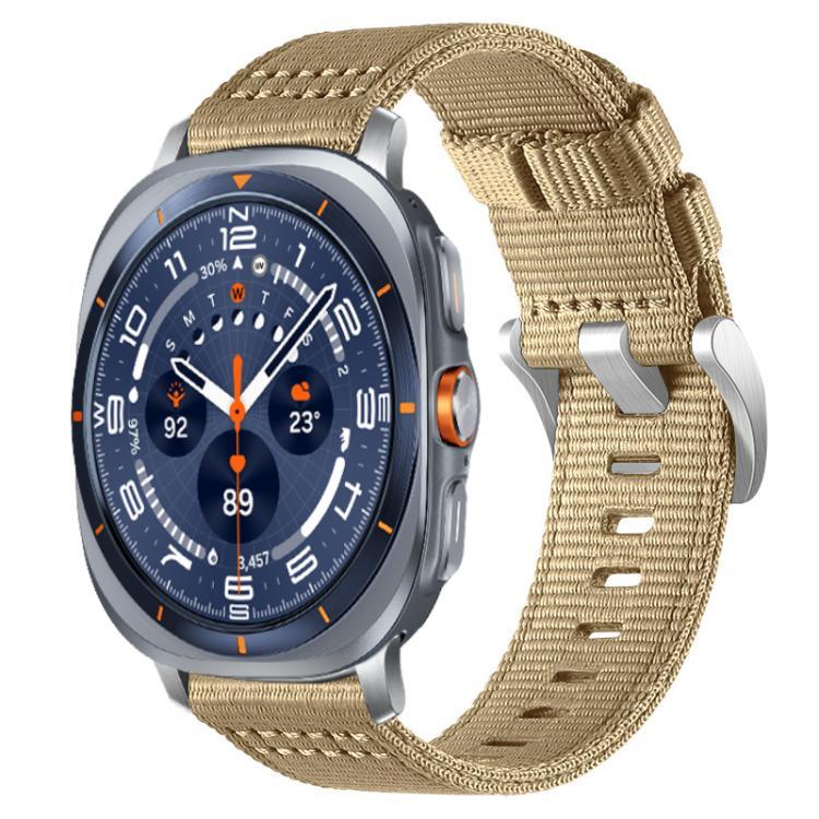 สายรัดนาฬิกาไนลอนสองชั้น xDfind สำหรับ Samsung Galaxy Watch Ultra / Ultra 2025, สำหรับ Samsung Galaxy Watch8 / 8 Classic, สำหรับ Samsung Galaxy Watch 7 / 6 / 5 / FE