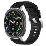 สายรัดนาฬิกาไนลอนสองชั้น xDfind สำหรับ Samsung Galaxy Watch Ultra / Ultra 2025, สำหรับ Samsung Galaxy Watch8 / 8 Classic, สำหรับ Samsung Galaxy Watch 7 / 6 / 5 / FE