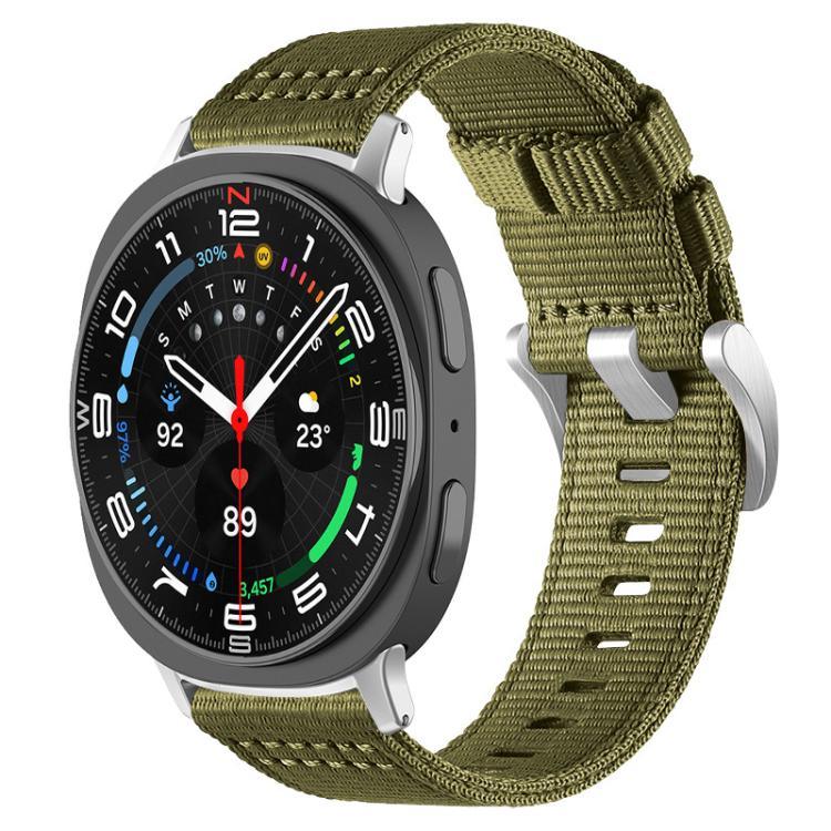 สายรัดนาฬิกาไนลอนสองชั้น xDfind สำหรับ Samsung Galaxy Watch Ultra / Ultra 2025, สำหรับ Samsung Galaxy Watch8 / 8 Classic, สำหรับ Samsung Galaxy Watch 7 / 6 / 5 / FE