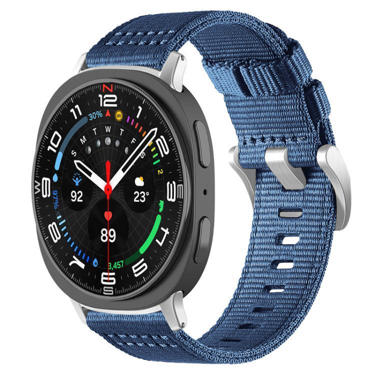 สายรัดนาฬิกาไนลอนสองชั้น xDfind สำหรับ Samsung Galaxy Watch Ultra / Ultra 2025, สำหรับ Samsung Galaxy Watch8 / 8 Classic, สำหรับ Samsung Galaxy Watch 7 / 6 / 5 / FE