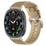 สายรัดนาฬิกาไนลอนสองชั้น xDfind สำหรับ Samsung Galaxy Watch Ultra / Ultra 2025, สำหรับ Samsung Galaxy Watch8 / 8 Classic, สำหรับ Samsung Galaxy Watch 7 / 6 / 5 / FE