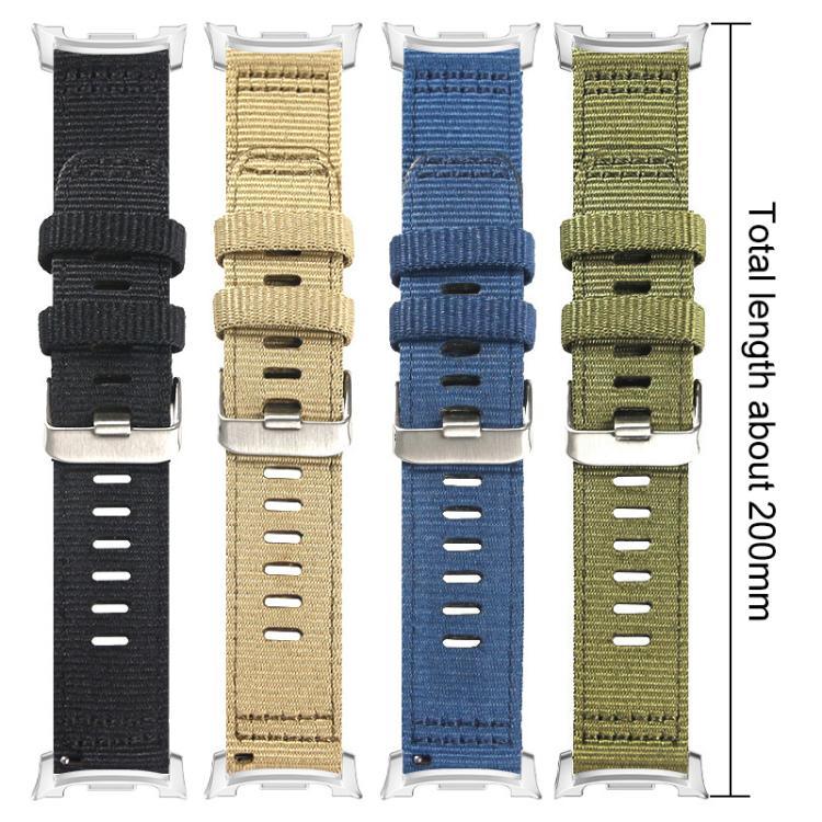 สายรัดนาฬิกาไนลอนสองชั้น xDfind สำหรับ Samsung Galaxy Watch Ultra / Ultra 2025, สำหรับ Samsung Galaxy Watch8 / 8 Classic, สำหรับ Samsung Galaxy Watch 7 / 6 / 5 / FE