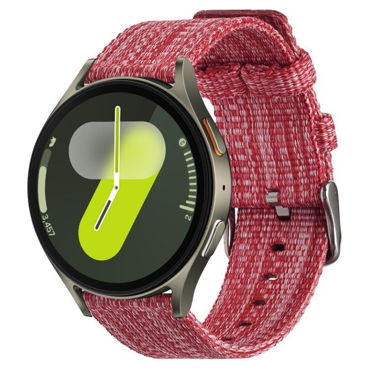 สายรัดนาฬิกาผ้าใบไนลอน xDfind สำหรับ Samsung Galaxy Watch Ultra / Ultra 2025, สำหรับ Samsung Galaxy Watch8 / 8 Classic, สำหรับ Samsung Galaxy Watch 7 / 6 / 5 / FE, สำหรับ Samsung Galaxy Fit3
