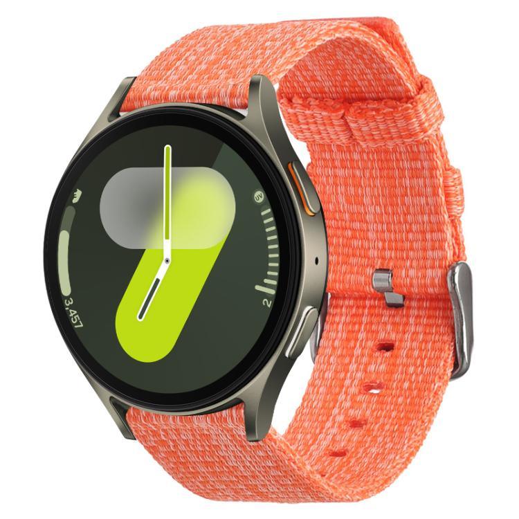 สายรัดนาฬิกาผ้าใบไนลอน xDfind สำหรับ Samsung Galaxy Watch Ultra / Ultra 2025, สำหรับ Samsung Galaxy Watch8 / 8 Classic, สำหรับ Samsung Galaxy Watch 7 / 6 / 5 / FE, สำหรับ Samsung Galaxy Fit3