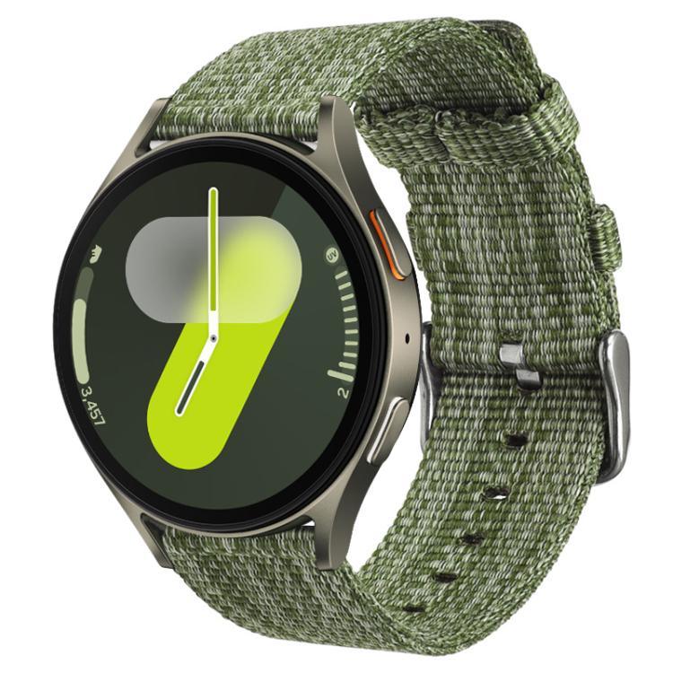 สายรัดนาฬิกาผ้าใบไนลอน xDfind สำหรับ Samsung Galaxy Watch Ultra / Ultra 2025, สำหรับ Samsung Galaxy Watch8 / 8 Classic, สำหรับ Samsung Galaxy Watch 7 / 6 / 5 / FE, สำหรับ Samsung Galaxy Fit3
