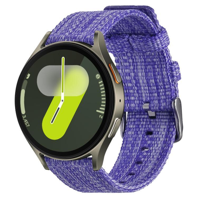 สายรัดนาฬิกาผ้าใบไนลอน xDfind สำหรับ Samsung Galaxy Watch Ultra / Ultra 2025, สำหรับ Samsung Galaxy Watch8 / 8 Classic, สำหรับ Samsung Galaxy Watch 7 / 6 / 5 / FE, สำหรับ Samsung Galaxy Fit3
