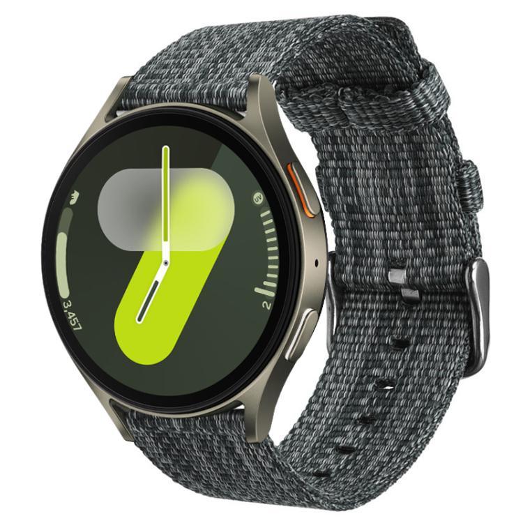 สายรัดนาฬิกาผ้าใบไนลอน xDfind สำหรับ Samsung Galaxy Watch Ultra / Ultra 2025, สำหรับ Samsung Galaxy Watch8 / 8 Classic, สำหรับ Samsung Galaxy Watch 7 / 6 / 5 / FE, สำหรับ Samsung Galaxy Fit3