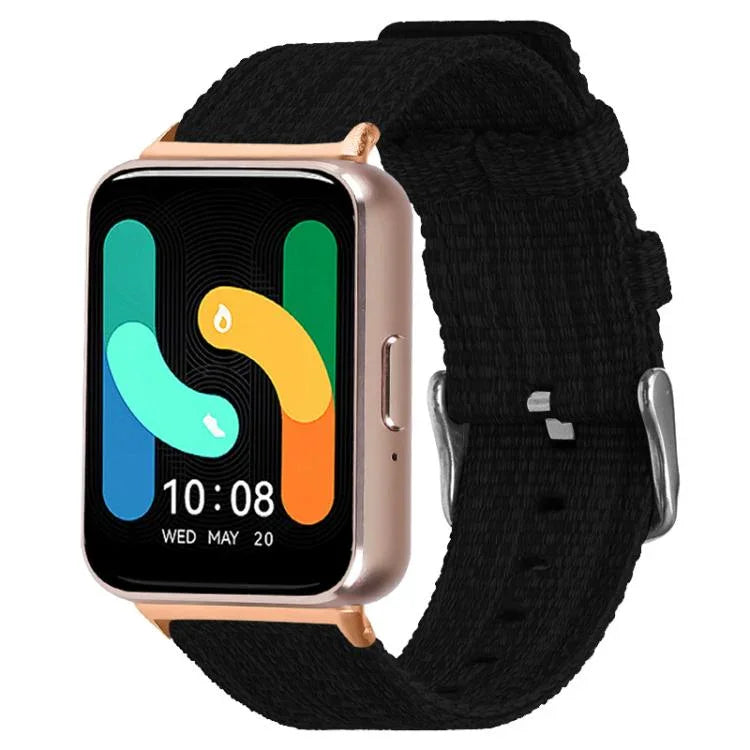 สายรัดนาฬิกาผ้าใบไนลอน xDfind สำหรับ Samsung Galaxy Watch Ultra / Ultra 2025, สำหรับ Samsung Galaxy Watch8 / 8 Classic, สำหรับ Samsung Galaxy Watch 7 / 6 / 5 / FE, สำหรับ Samsung Galaxy Fit3