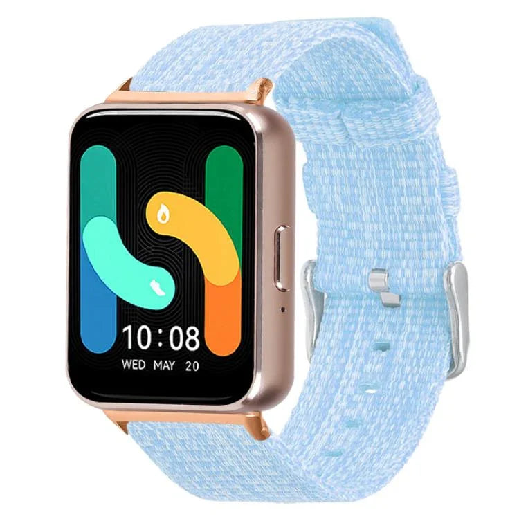 สายรัดนาฬิกาผ้าใบไนลอน xDfind สำหรับ Samsung Galaxy Watch Ultra / Ultra 2025, สำหรับ Samsung Galaxy Watch8 / 8 Classic, สำหรับ Samsung Galaxy Watch 7 / 6 / 5 / FE, สำหรับ Samsung Galaxy Fit3