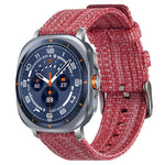 สายรัดนาฬิกาผ้าใบไนลอน xDfind สำหรับ Samsung Galaxy Watch Ultra / Ultra 2025, สำหรับ Samsung Galaxy Watch8 / 8 Classic, สำหรับ Samsung Galaxy Watch 7 / 6 / 5 / FE, สำหรับ Samsung Galaxy Fit3