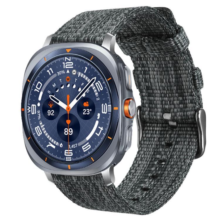 สายรัดนาฬิกาผ้าใบไนลอน xDfind สำหรับ Samsung Galaxy Watch Ultra / Ultra 2025, สำหรับ Samsung Galaxy Watch8 / 8 Classic, สำหรับ Samsung Galaxy Watch 7 / 6 / 5 / FE, สำหรับ Samsung Galaxy Fit3