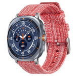 สายรัดนาฬิกาผ้าใบไนลอน xDfind สำหรับ Samsung Galaxy Watch Ultra / Ultra 2025, สำหรับ Samsung Galaxy Watch8 / 8 Classic, สำหรับ Samsung Galaxy Watch 7 / 6 / 5 / FE, สำหรับ Samsung Galaxy Fit3