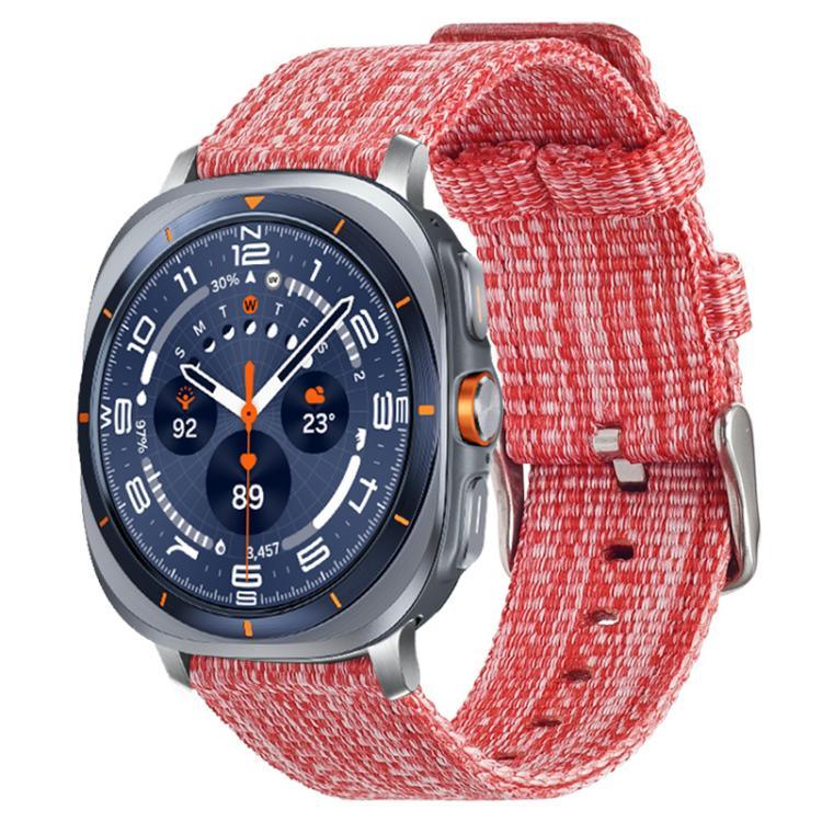 สายรัดนาฬิกาผ้าใบไนลอน xDfind สำหรับ Samsung Galaxy Watch Ultra / Ultra 2025, สำหรับ Samsung Galaxy Watch8 / 8 Classic, สำหรับ Samsung Galaxy Watch 7 / 6 / 5 / FE, สำหรับ Samsung Galaxy Fit3