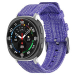 สายรัดนาฬิกาผ้าใบไนลอน xDfind สำหรับ Samsung Galaxy Watch Ultra / Ultra 2025, สำหรับ Samsung Galaxy Watch8 / 8 Classic, สำหรับ Samsung Galaxy Watch 7 / 6 / 5 / FE, สำหรับ Samsung Galaxy Fit3