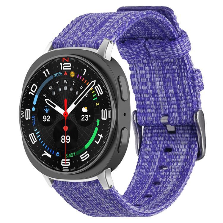 สายรัดนาฬิกาผ้าใบไนลอน xDfind สำหรับ Samsung Galaxy Watch Ultra / Ultra 2025, สำหรับ Samsung Galaxy Watch8 / 8 Classic, สำหรับ Samsung Galaxy Watch 7 / 6 / 5 / FE, สำหรับ Samsung Galaxy Fit3