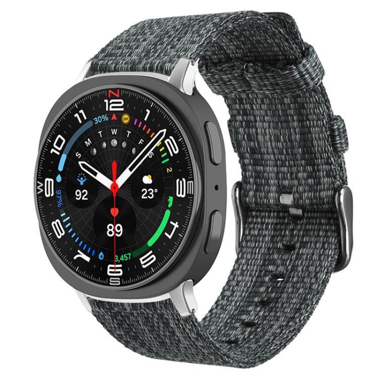 สายรัดนาฬิกาผ้าใบไนลอน xDfind สำหรับ Samsung Galaxy Watch Ultra / Ultra 2025, สำหรับ Samsung Galaxy Watch8 / 8 Classic, สำหรับ Samsung Galaxy Watch 7 / 6 / 5 / FE, สำหรับ Samsung Galaxy Fit3