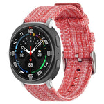 สายรัดนาฬิกาผ้าใบไนลอน xDfind สำหรับ Samsung Galaxy Watch Ultra / Ultra 2025, สำหรับ Samsung Galaxy Watch8 / 8 Classic, สำหรับ Samsung Galaxy Watch 7 / 6 / 5 / FE, สำหรับ Samsung Galaxy Fit3