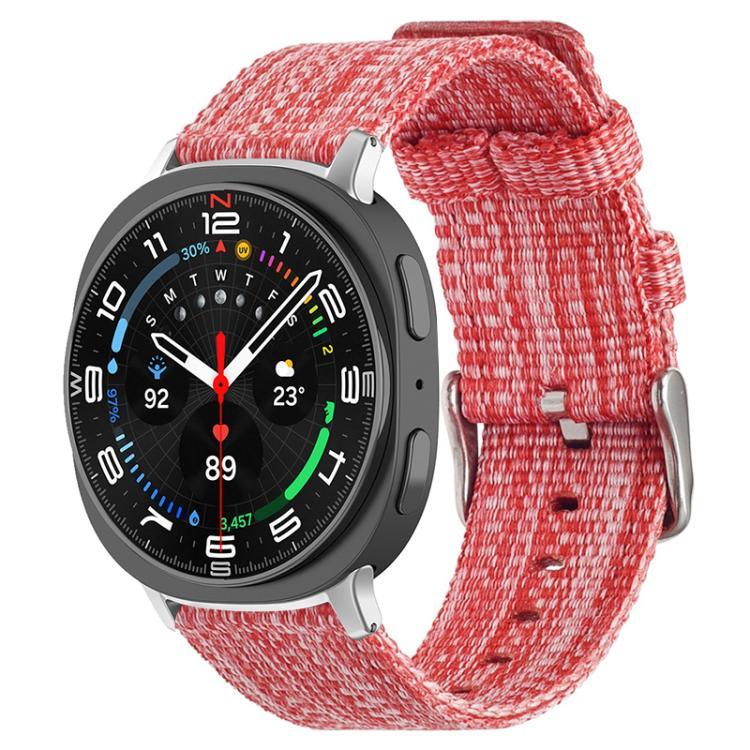 สายรัดนาฬิกาผ้าใบไนลอน xDfind สำหรับ Samsung Galaxy Watch Ultra / Ultra 2025, สำหรับ Samsung Galaxy Watch8 / 8 Classic, สำหรับ Samsung Galaxy Watch 7 / 6 / 5 / FE, สำหรับ Samsung Galaxy Fit3
