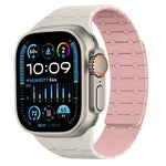 สายซิลิโคนแม่เหล็กสีตัดกัน xDfind สำหรับ Apple Watch ขนาด 42 / 44 / 45 / 46 / 49 มม., สำหรับ Apple Watch ขนาด 38 / 40 / 41 / S10 42 มม.