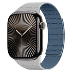 สายซิลิโคนแม่เหล็กสีตัดกัน xDfind สำหรับ Apple Watch ขนาด 42 / 44 / 45 / 46 / 49 มม., สำหรับ Apple Watch ขนาด 38 / 40 / 41 / S10 42 มม.