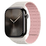 สายซิลิโคนแม่เหล็กสีตัดกัน xDfind สำหรับ Apple Watch ขนาด 42 / 44 / 45 / 46 / 49 มม., สำหรับ Apple Watch ขนาด 38 / 40 / 41 / S10 42 มม.