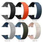 สายซิลิโคนแม่เหล็กสีตัดกัน xDfind สำหรับ Apple Watch ขนาด 42 / 44 / 45 / 46 / 49 มม., สำหรับ Apple Watch ขนาด 38 / 40 / 41 / S10 42 มม.