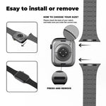 สายซิลิโคนแม่เหล็กสีตัดกัน xDfind สำหรับ Apple Watch ขนาด 42 / 44 / 45 / 46 / 49 มม., สำหรับ Apple Watch ขนาด 38 / 40 / 41 / S10 42 มม.