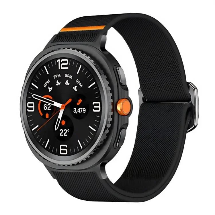 สายรัดนาฬิกาไนลอนยืดหยุ่น xDfind สำหรับ Samsung Galaxy Watch8 / 8 Classic