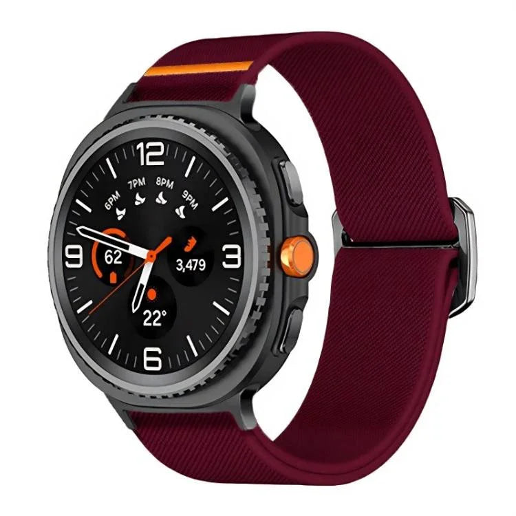 สายรัดนาฬิกาไนลอนยืดหยุ่น xDfind สำหรับ Samsung Galaxy Watch8 / 8 Classic