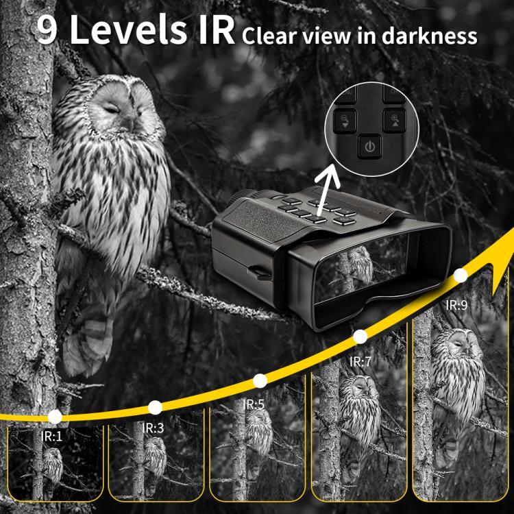 อุปกรณ์กล้องส่องทางไกลดิจิทัลกลางคืนหน้าจอ LCD 3.99 นิ้ว Z9