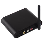 Measy AV540 เครื่องส่งและรับสัญญาณเสียง/วิดีโอไร้สาย 5.8GHz พร้อมฟังก์ชันส่งสัญญาณอินฟราเรดกลับ ระยะทาง: 400m, สีดำ AV540