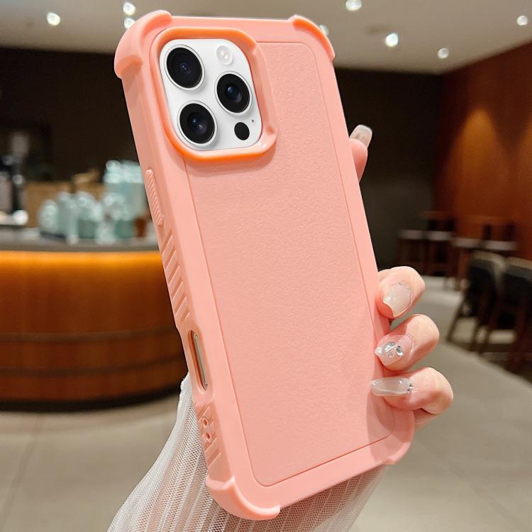 Solid Color TPU Hybrid PC Shockproof Phone Case, For iPhone 16 Pro Max, For iPhone 16 Pro, For iPhone 16 Plus, For iPhone 16, For iPhone 15 Pro Max, For iPhone 15 Pro, For iPhone 15 Plus, For iPhone 15