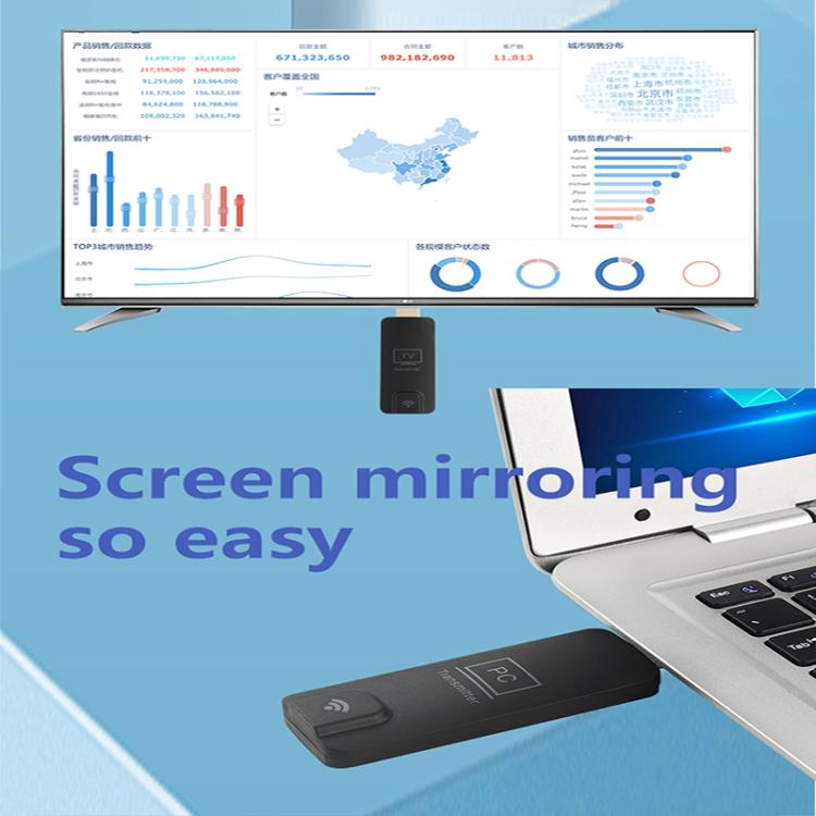 AM18052 Dongle เครื่องส่งและรับสัญญาณ HDMI ไร้สาย 1080P HD, AM18052 HDMI Dongle