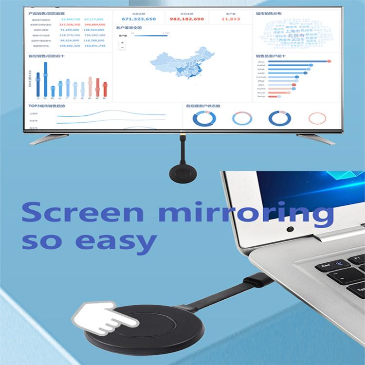 AM18053 เครื่องส่งและรับสัญญาณ Type-C ไร้สาย 1080P HD, AM18053 Type-C Click