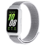 สายรัดนาฬิกาไนลอนแบบตะขอและห่วงติดกรอบนาฬิกา xDfind สำหรับ Samsung Galaxy Fit 3