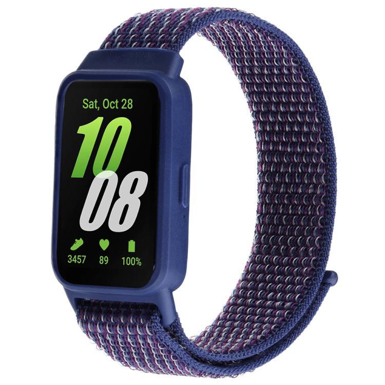 สายรัดนาฬิกาไนลอนแบบตะขอและห่วงติดกรอบนาฬิกา xDfind สำหรับ Samsung Galaxy Fit 3