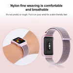 สายรัดนาฬิกาไนลอนแบบตะขอและห่วงติดกรอบนาฬิกา xDfind สำหรับ Samsung Galaxy Fit 3