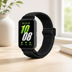 สายรัดนาฬิกาไนลอนถักหัวเข็มขัดแม่เหล็ก xDfind สำหรับ Samsung Galaxy Fit 3