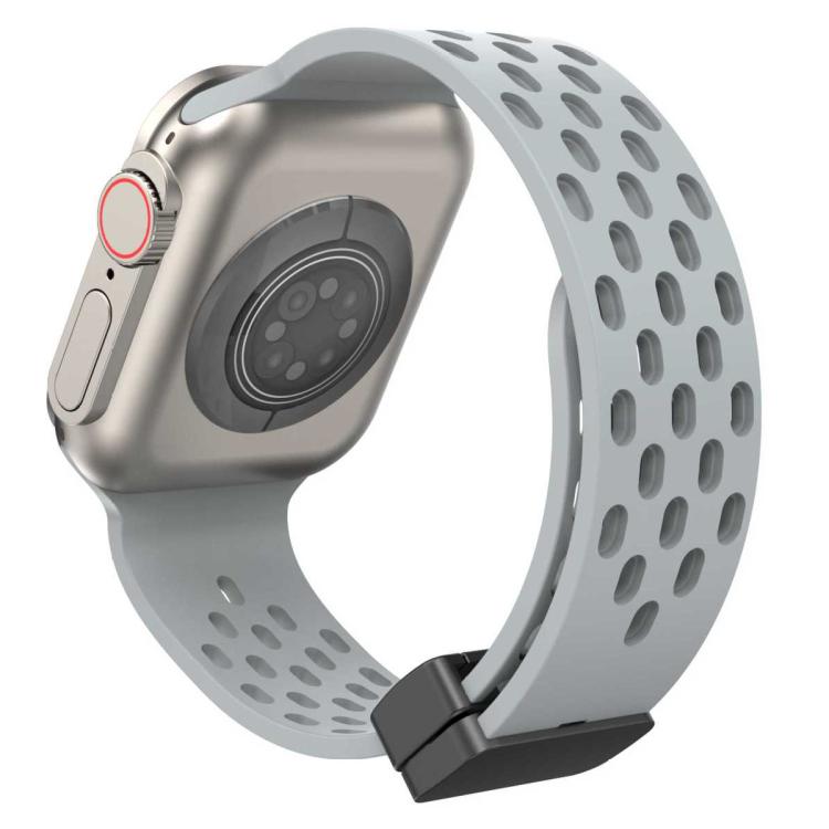 สายซิลิโคนแม่เหล็ก xDfind สำหรับ Apple Watch ขนาด 42 / 44 / 45 / 46 / 49 มม., สำหรับ Apple Watch ขนาด 38 / 40 / 41 / S10 42 มม.