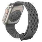 สายซิลิโคนแม่เหล็ก xDfind สำหรับ Apple Watch ขนาด 42 / 44 / 45 / 46 / 49 มม., สำหรับ Apple Watch ขนาด 38 / 40 / 41 / S10 42 มม.