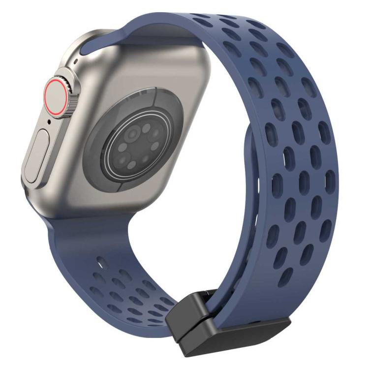 สายซิลิโคนแม่เหล็ก xDfind สำหรับ Apple Watch ขนาด 42 / 44 / 45 / 46 / 49 มม., สำหรับ Apple Watch ขนาด 38 / 40 / 41 / S10 42 มม.