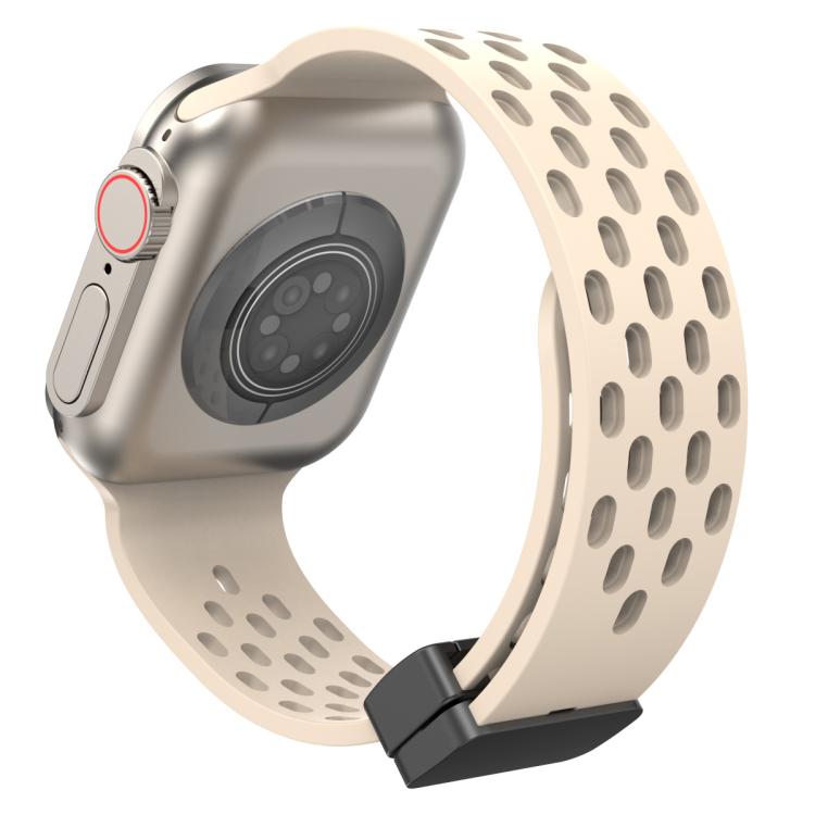 สายซิลิโคนแม่เหล็ก xDfind สำหรับ Apple Watch ขนาด 42 / 44 / 45 / 46 / 49 มม., สำหรับ Apple Watch ขนาด 38 / 40 / 41 / S10 42 มม.