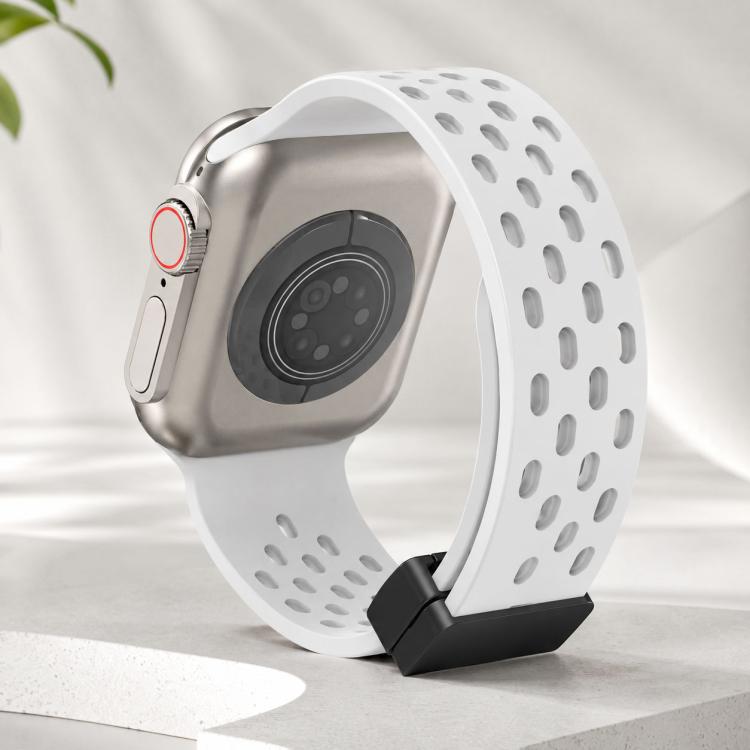 สายซิลิโคนแม่เหล็ก xDfind สำหรับ Apple Watch ขนาด 42 / 44 / 45 / 46 / 49 มม., สำหรับ Apple Watch ขนาด 38 / 40 / 41 / S10 42 มม.