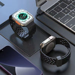 สายซิลิโคนแม่เหล็ก xDfind สำหรับ Apple Watch ขนาด 42 / 44 / 45 / 46 / 49 มม., สำหรับ Apple Watch ขนาด 38 / 40 / 41 / S10 42 มม.